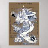 Der Assistent von Oz Map Selten Poster (Vorne)