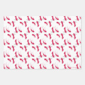 Der Assistent von OZ™ | Ruby Slippers™ Muster Geschenkpapier Set (Vorderseite 2)