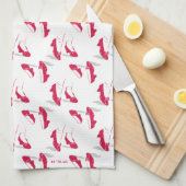 Der Assistent von OZ™ | Ruby Slippers™ Muster Geschirrtuch (Viertel Falte)