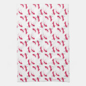 Der Assistent von OZ™ | Ruby Slippers™ Muster Geschirrtuch (Vertikal)