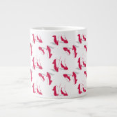 Der Assistent von OZ™ | Ruby Slippers™ Muster Jumbo-Tasse (Vorderseite)