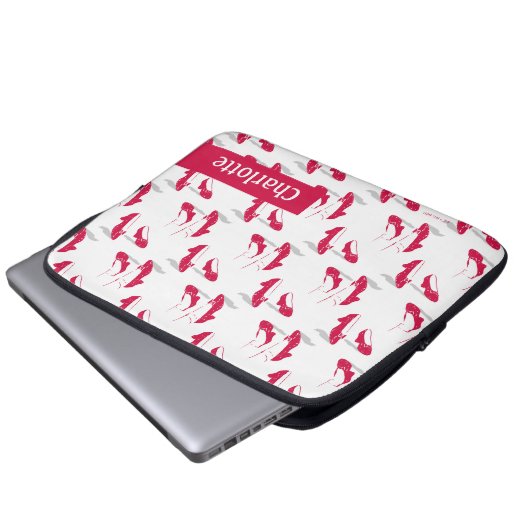 Der Assistent von OZ™ | Ruby Slippers™ Muster Laptopschutzhülle (Vorne Knopf)