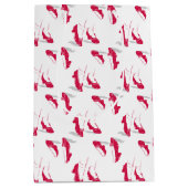 Der Assistent von OZ™ | Ruby Slippers™ Muster Mittlere Geschenktüte (Vorderseite)