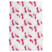 Der Assistent von OZ™ | Ruby Slippers™ Muster Mittlere Geschenktüte (Rückseite)