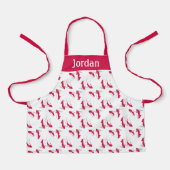 Der Assistent von OZ™ | Ruby Slippers™ Muster Schürze (Vorderseite)