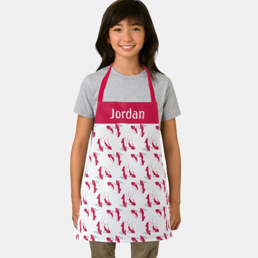 Der Assistent von OZ™ | Ruby Slippers™ Muster Schürze (Insitu)