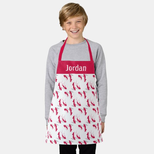 Der Assistent von OZ™ | Ruby Slippers™ Muster Schürze (Getragen)