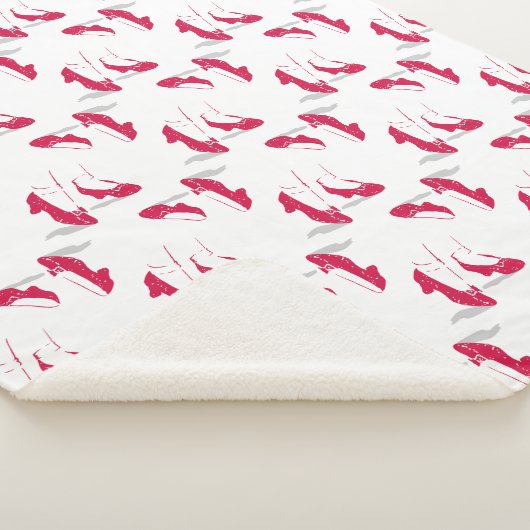 Der Assistent von OZ™ | Ruby Slippers™ Muster Sherpadecke (3/4)