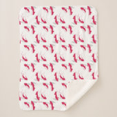 Der Assistent von OZ™ | Ruby Slippers™ Muster Sherpadecke (Vorderseite)