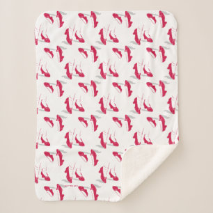 Der Assistent von OZ™   Ruby Slippers™ Muster Sherpadecke