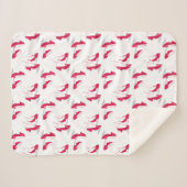 Der Assistent von OZ™ | Ruby Slippers™ Muster Sherpadecke (Vorderseite (Horizontal))