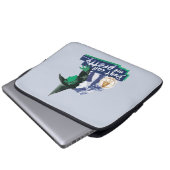 Der Assistent von OZ™ | Ruf mich nicht Hübsch an Laptopschutzhülle (Vorne Knopf)