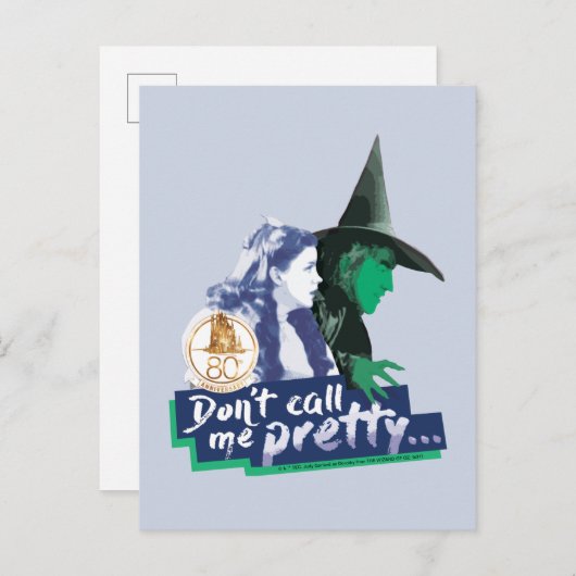 Der Assistent von OZ™ | Ruf mich nicht Hübsch an Postkarte (Vorne/Hinten)