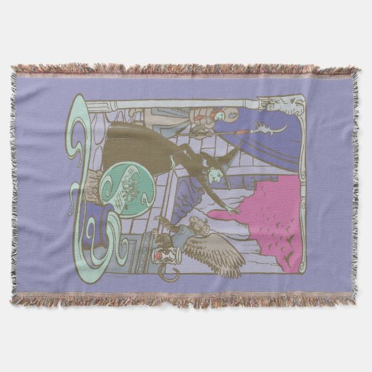 Der Assistent von OZ™ | Storybook Wicked Witz™ Decke (Vorderseite)