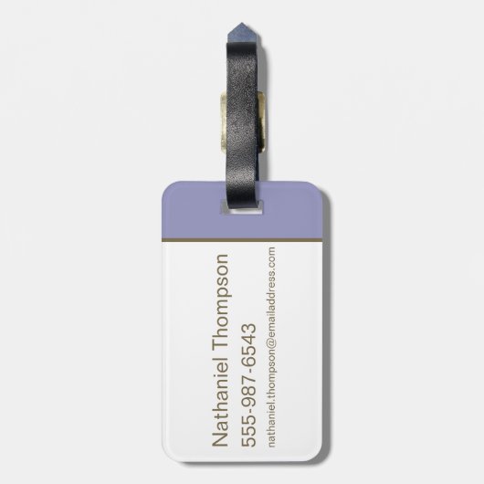 Der Assistent von OZ™ | Storybook Wicked Witz™ Gepäckanhänger (Rückseite vertikal)