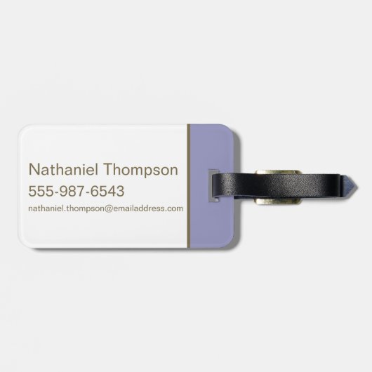 Der Assistent von OZ™ | Storybook Wicked Witz™ Gepäckanhänger (Rückseite horizontal)