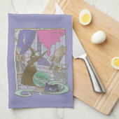 Der Assistent von OZ™ | Storybook Wicked Witz™ Geschirrtuch (Viertel Falte)