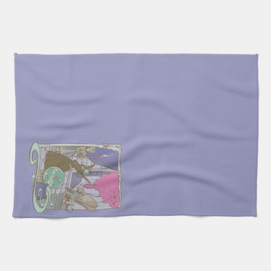 Der Assistent von OZ™ | Storybook Wicked Witz™ Geschirrtuch (Horizontal)