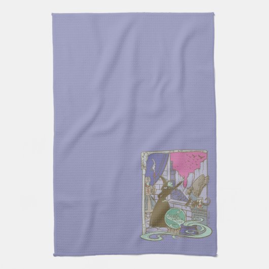 Der Assistent von OZ™ | Storybook Wicked Witz™ Geschirrtuch (Vertikal)