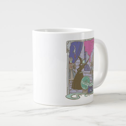 Der Assistent von OZ™ | Storybook Wicked Witz™ Jumbo-Tasse (Vorderseite Rechts)