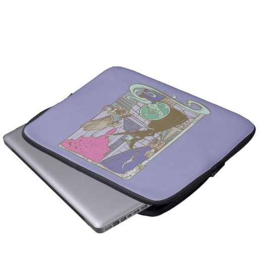 Der Assistent von OZ™ | Storybook Wicked Witz™ Laptopschutzhülle (Vorne Knopf)