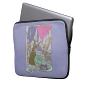 Der Assistent von OZ™ | Storybook Wicked Witz™ Laptopschutzhülle (Vorderseite Links)