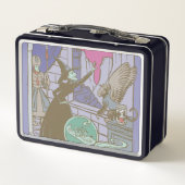 Der Assistent von OZ™ | Storybook Wicked Witz™ Metall Brotdose (Rückseite)