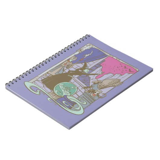 Der Assistent von OZ™ | Storybook Wicked Witz™ Notizblock (Linke Seite)