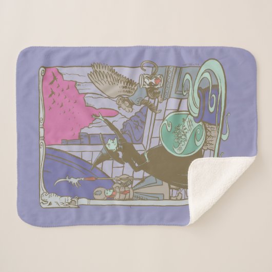 Der Assistent von OZ™ | Storybook Wicked Witz™ Sherpadecke (Vorderseite (Horizontal))