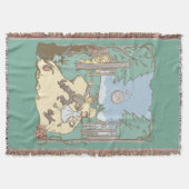 Der Assistent von OZ™ | Storybook Yellow Bridge Ro Decke (Vorderseite)