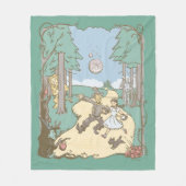 Der Assistent von OZ™ | Storybook Yellow Bridge Ro Fleecedecke (Vorderseite)