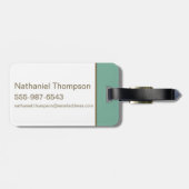 Der Assistent von OZ™ | Storybook Yellow Bridge Ro Gepäckanhänger (Rückseite horizontal)