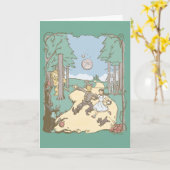 Der Assistent von OZ™ | Storybook Yellow Bridge Ro Karte (Gelbe Blume)