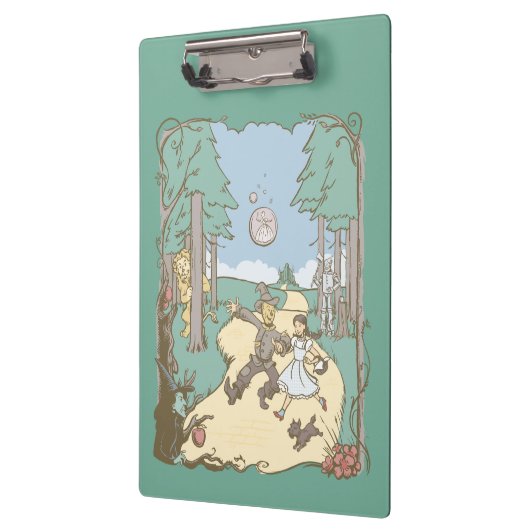 Der Assistent von OZ™ | Storybook Yellow Bridge Ro Klemmbrett (Links)