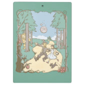 Der Assistent von OZ™ | Storybook Yellow Bridge Ro Klemmbrett (Rückseite)