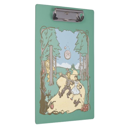 Der Assistent von OZ™ | Storybook Yellow Bridge Ro Klemmbrett (Rechts)