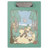 Der Assistent von OZ™ | Storybook Yellow Bridge Ro Klemmbrett (Vorderseite)