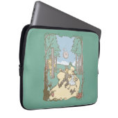 Der Assistent von OZ™ | Storybook Yellow Bridge Ro Laptopschutzhülle (Vorne Rechts)