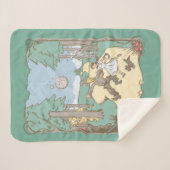 Der Assistent von OZ™ | Storybook Yellow Bridge Ro Sherpadecke (Vorderseite (Horizontal))