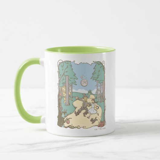 Der Assistent von OZ™ | Storybook Yellow Bridge Ro Tasse (Links)
