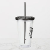 Der Assistent von OZ™ | Und auch dein kleiner Hund Acryltrinkbecher (Rechts)