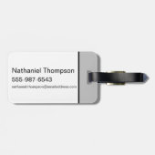 Der Assistent von OZ™ | Und auch dein kleiner Hund Gepäckanhänger (Rückseite horizontal)