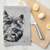 Der Assistent von OZ™ | Und auch dein kleiner Hund Geschirrtuch (Viertel Falte)