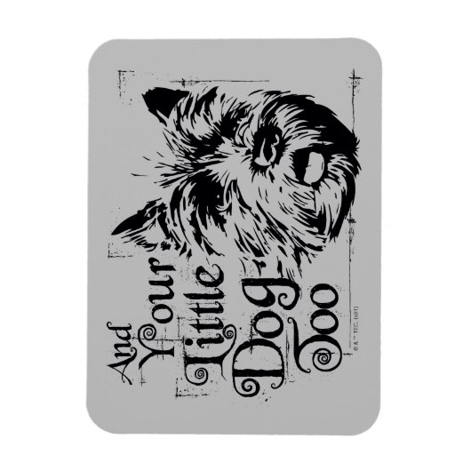 Der Assistent von OZ™ | Und auch dein kleiner Hund Magnet (Vertikal)