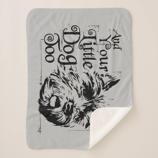 Der Assistent von OZ™ | Und auch dein kleiner Hund Sherpadecke (Vorderseite)