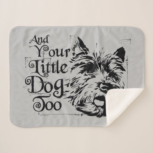 Der Assistent von OZ™ | Und auch dein kleiner Hund Sherpadecke (Vorderseite (Horizontal))