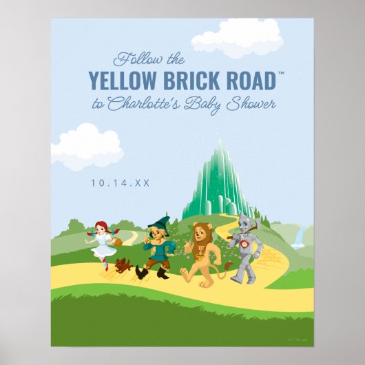 Der Assistent von OZ™ | Welcome Baby Show Poster (Vorne)