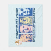 Der Assistent von OZ™ | Wer Sie unterwegs treffen Fleecedecke (Vorderseite)