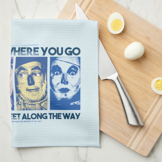 Der Assistent von OZ™ | Wer Sie unterwegs treffen Geschirrtuch (Viertel Falte)