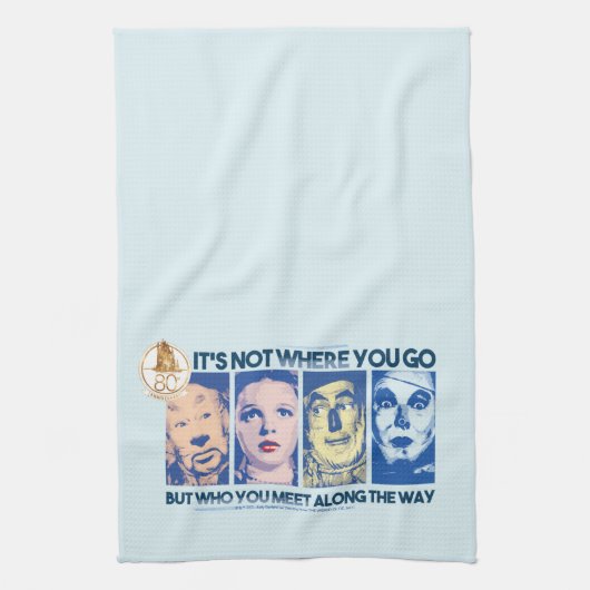 Der Assistent von OZ™ | Wer Sie unterwegs treffen Geschirrtuch (Vertikal)